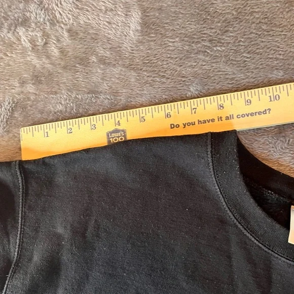 Bohemian XL Nobody Gets Out Alive Black Graphic Crewneck Sweatshirt - Picture 6 of 6